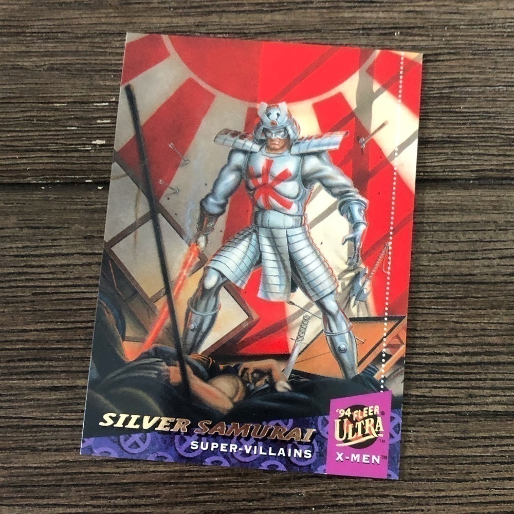 X-men ’94 Fleer Ultra trading card: Silver Samurai (Super Villains) #79